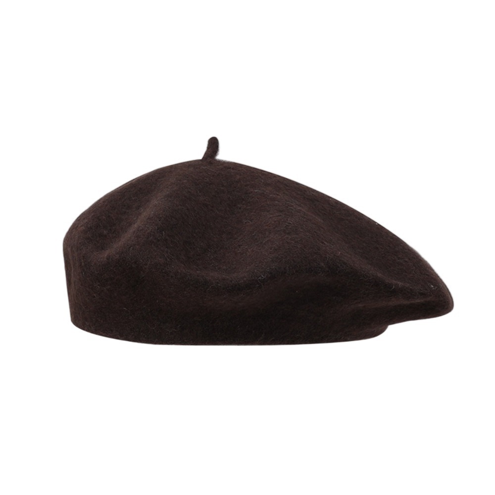 Beret French Wool - 패션 따뜻한 겨울 울 베레모 레트로