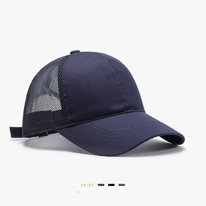 Trucker Cap Mesh - 여름 유니섹스 캡 캐주얼 플레인 메쉬