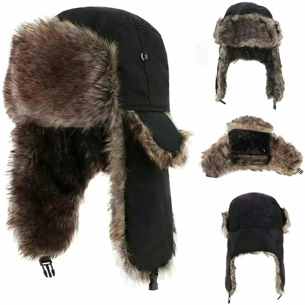 Winter Trapper Hat - 남성용 겨울 트래퍼 에어리에이터 트루퍼 귀덮개