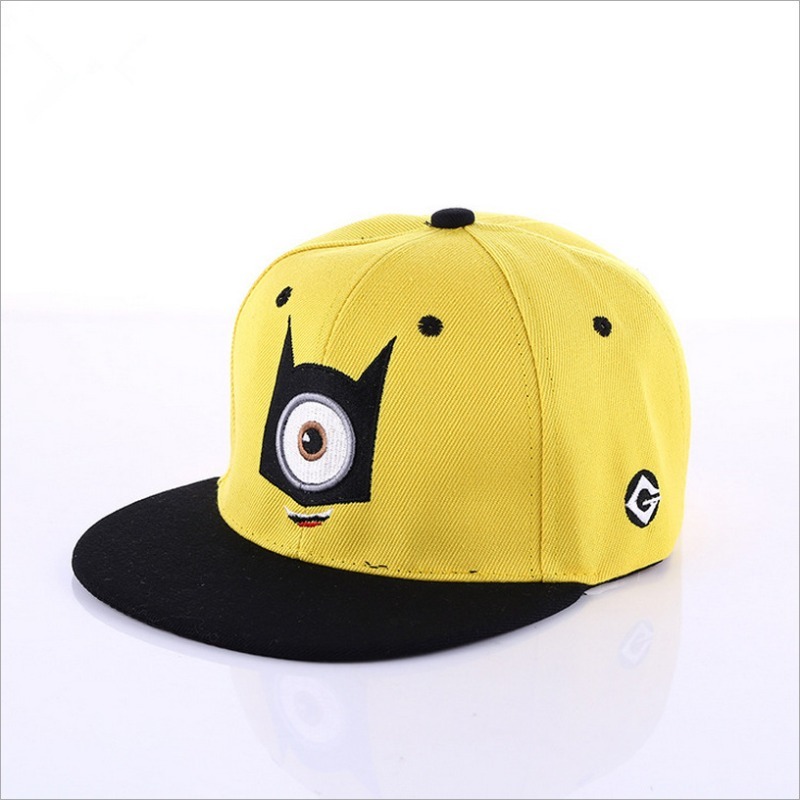 Visor Sun Hat - 미니언즈 야구 모자 애니메이션 어린이 성인