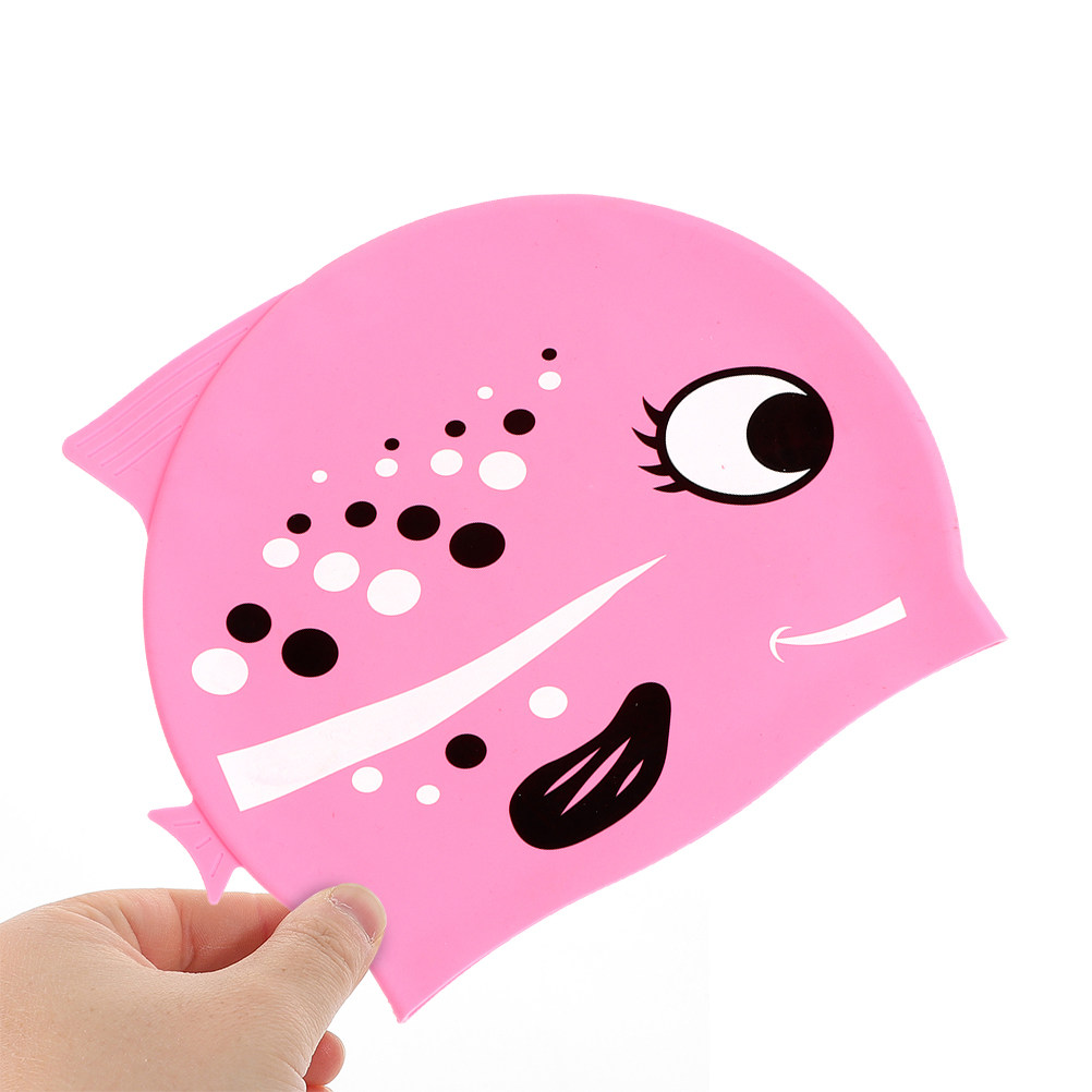 Swim Hat Silicone - 2Pcs 어린이 실리콘 수영 모자 귀여운