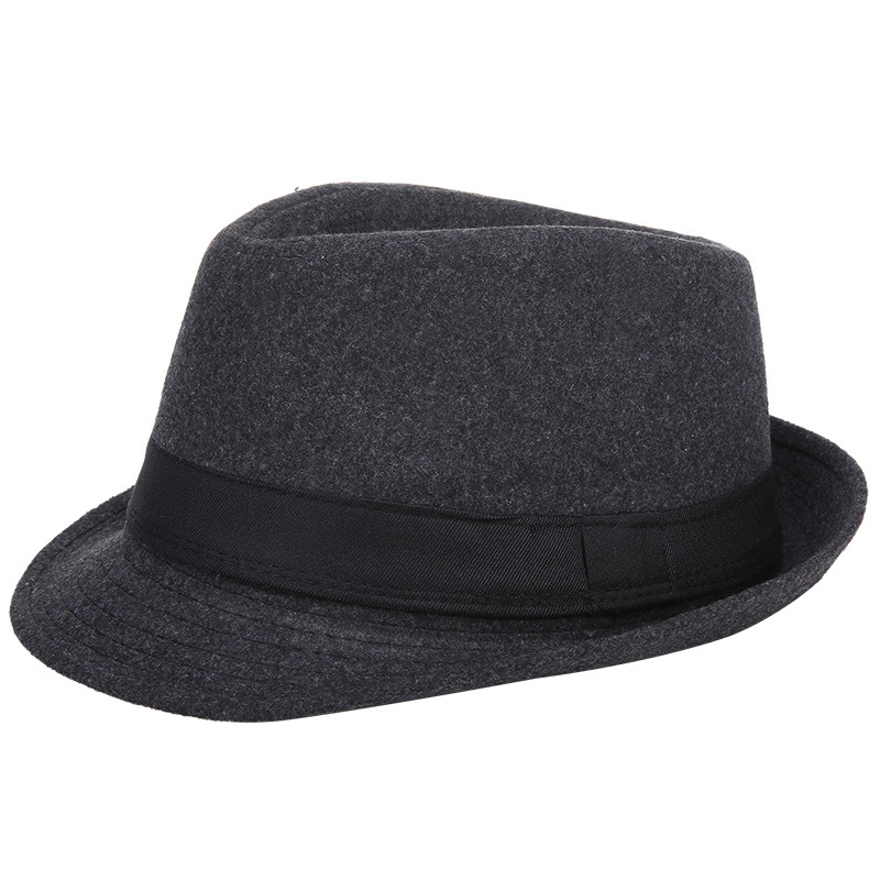 Fedora Hat Wool - 가을 겨울 따뜻한 울 소형 페도라