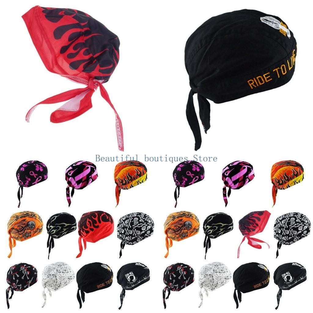 Skull Cap Helmet Liner - U4LF 해골 모자 해적 모자 사이클링