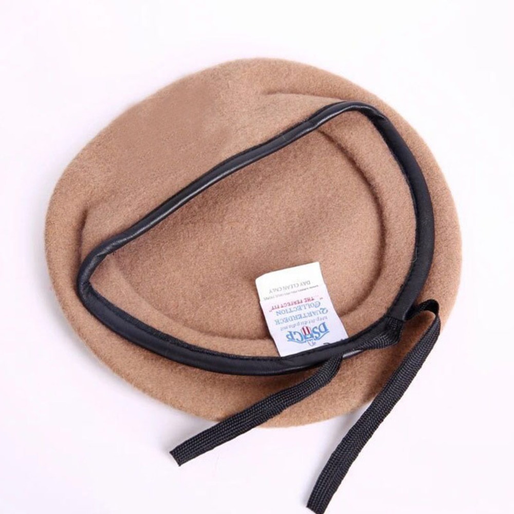 Beret French Wool - 새로운 유니섹스 유니폼 캡 여성 남성