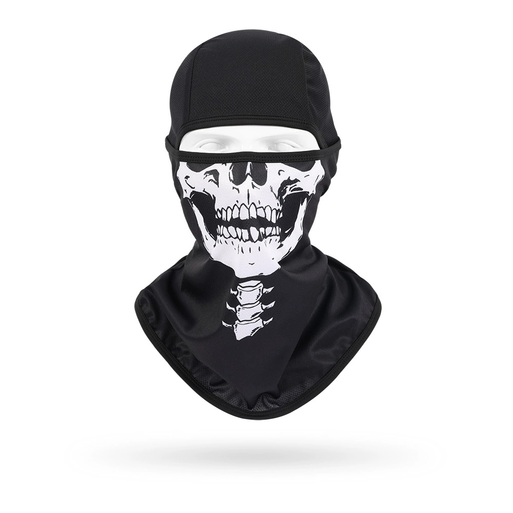 Skull Cap Helmet Liner - 남성용 해골 발라클라바 헬멧 라이너 통기성