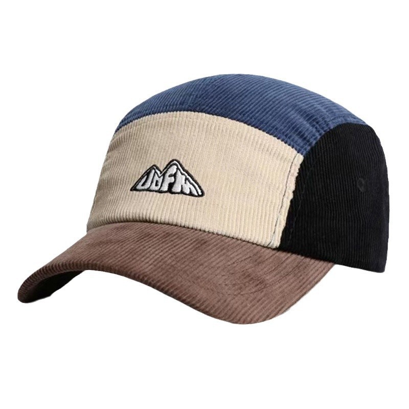 Corduroy Cap 5 Panel - 남녀 공용 챙모자 5패널 코듀로이 숏