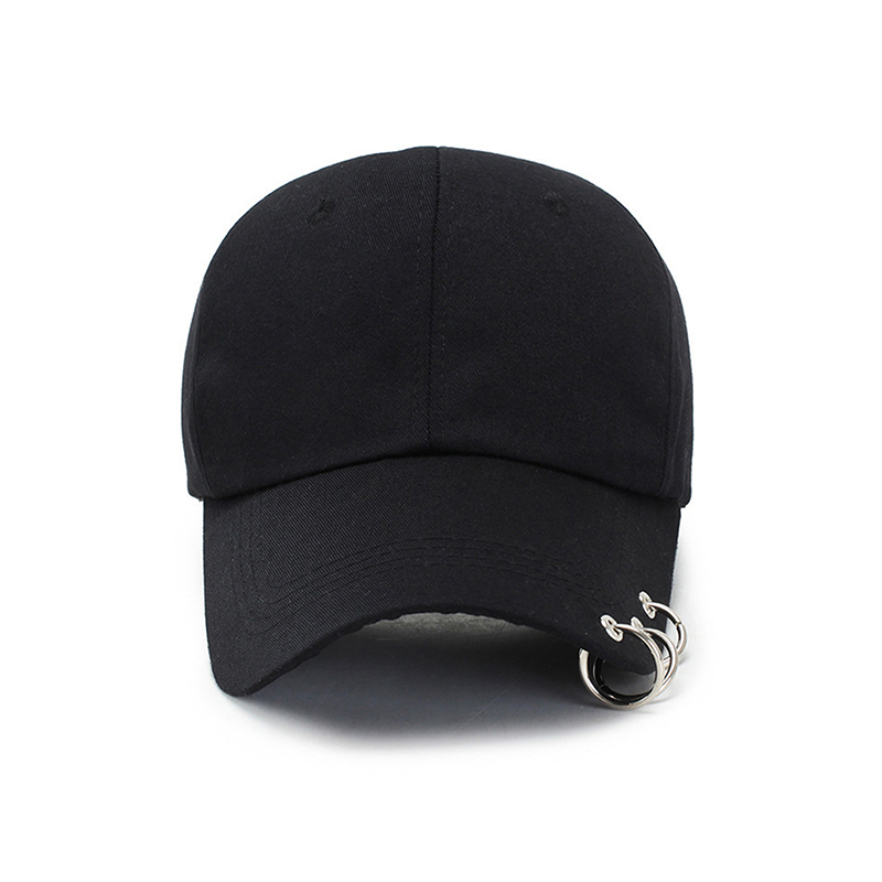 Dad Hat Cotton - 새로운 힙합 여성용 야구 모자, 링