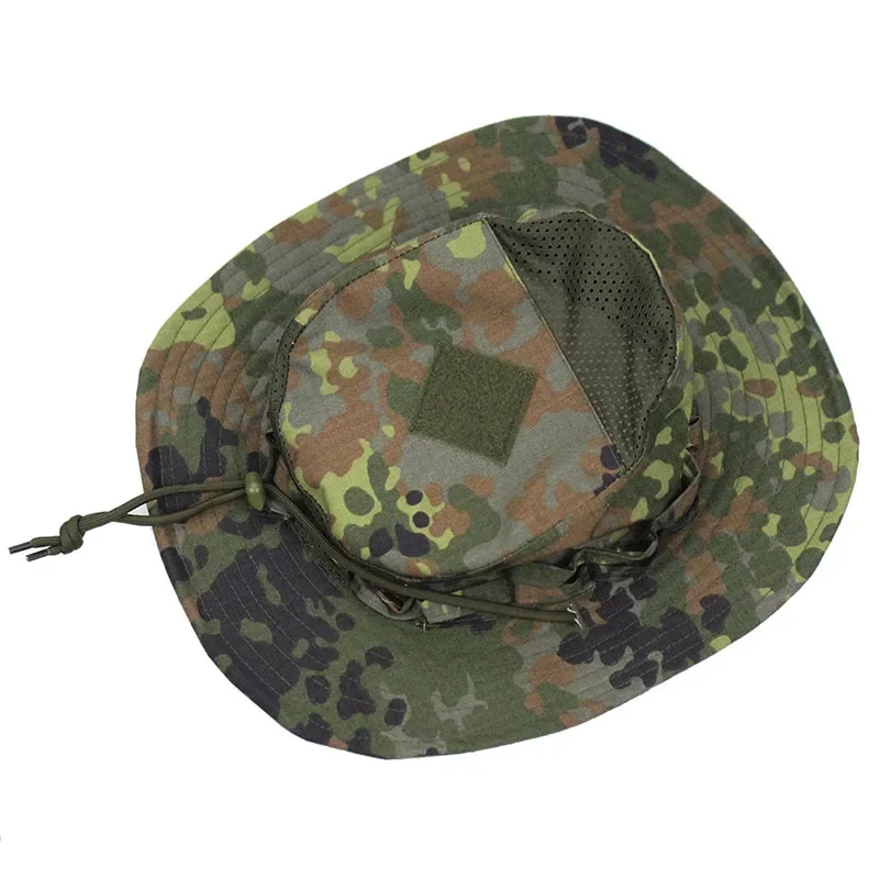 Boonie Hat Tactical - 새로운 전술 위장 부니캡 사냥용 넓은