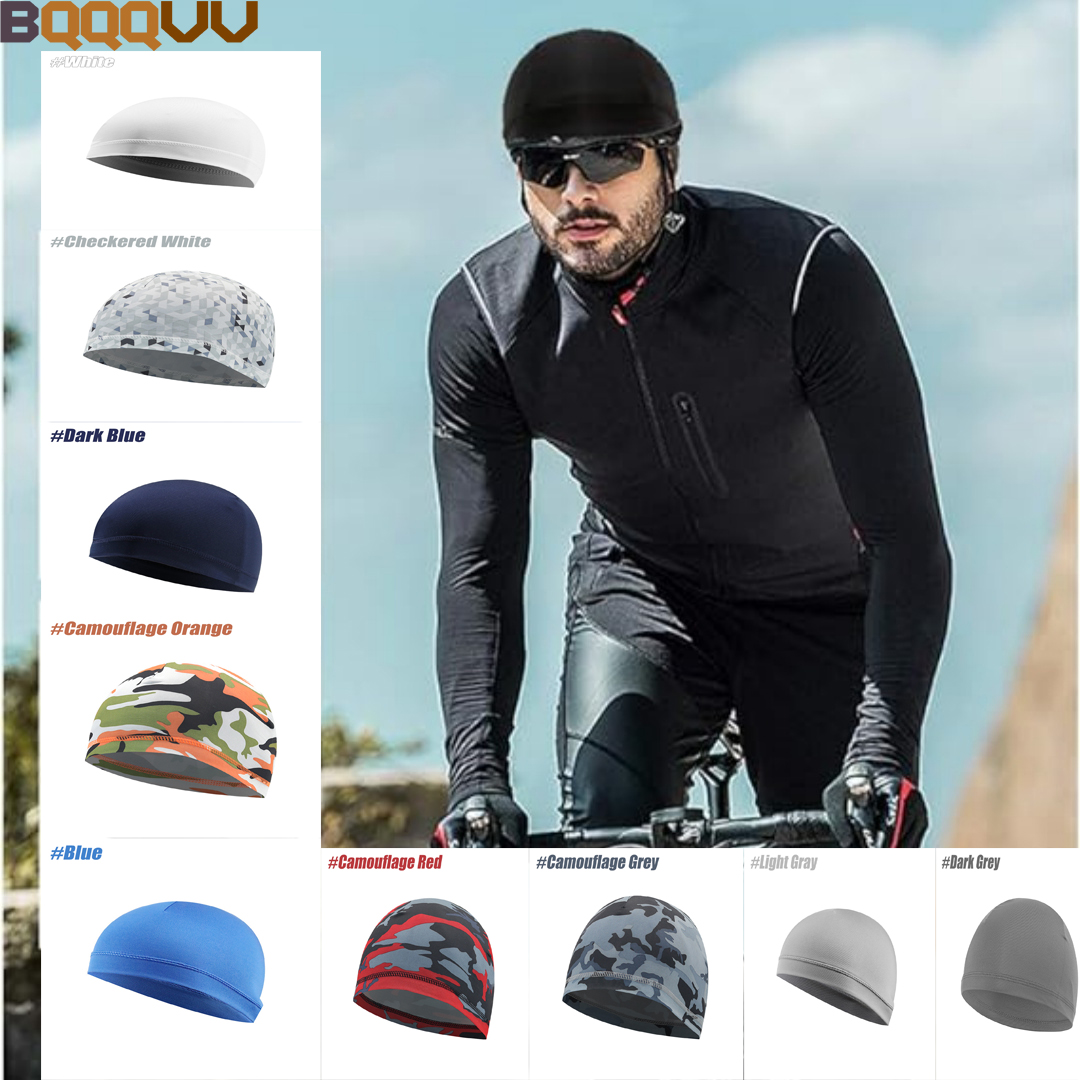 Skull Cap Helmet Liner - 남성용 1PC 쿨링 스컬 캡, 라이너