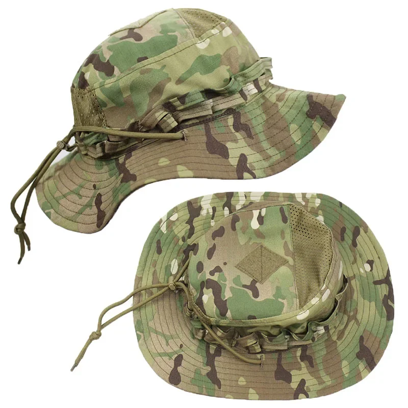 Boonie Hat Tactical - 2.0 전술 부니 모자, 메쉬 카모