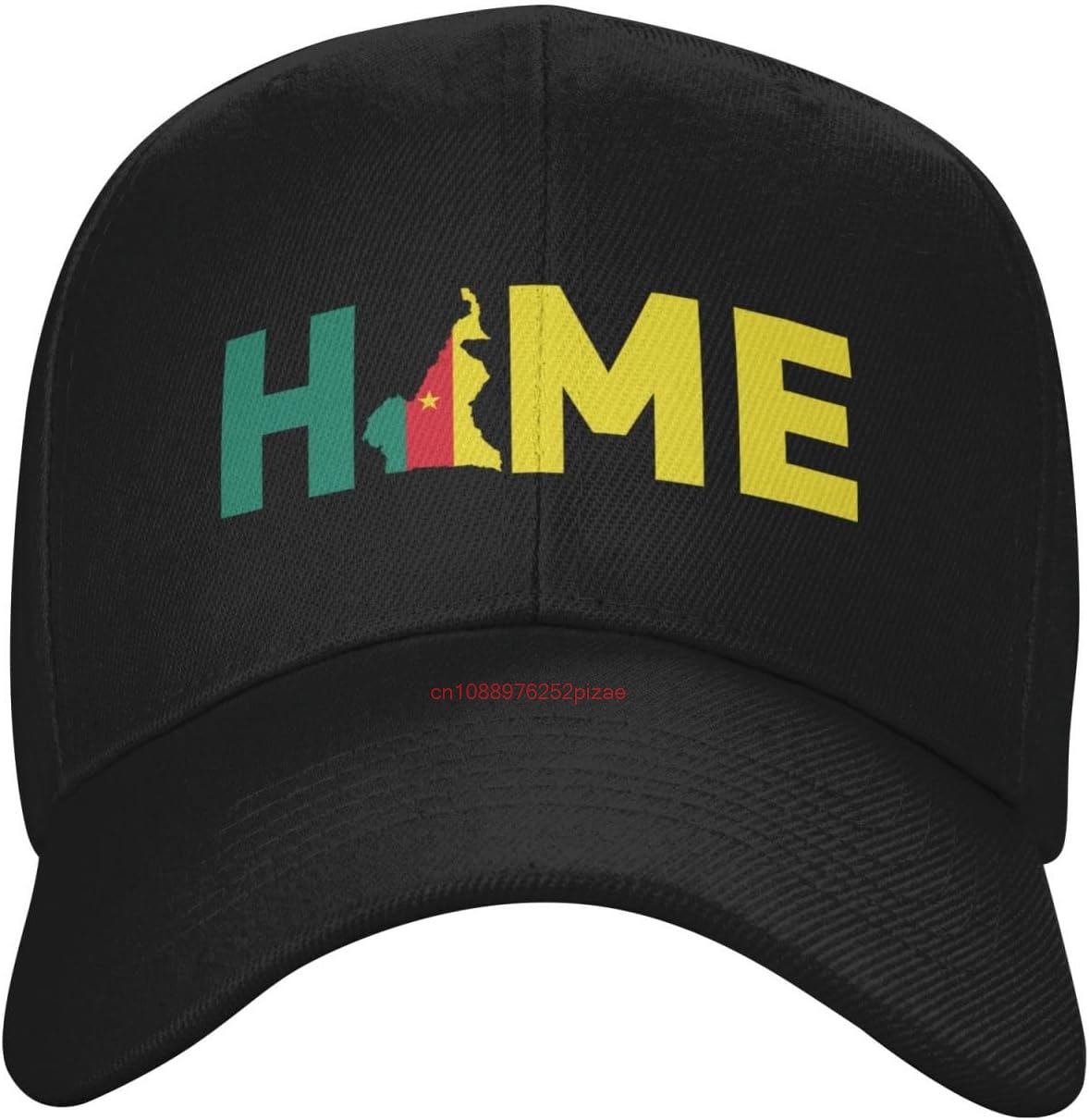 Golf Cap Dad - Cameroon Map is Home Cameroonian Classic