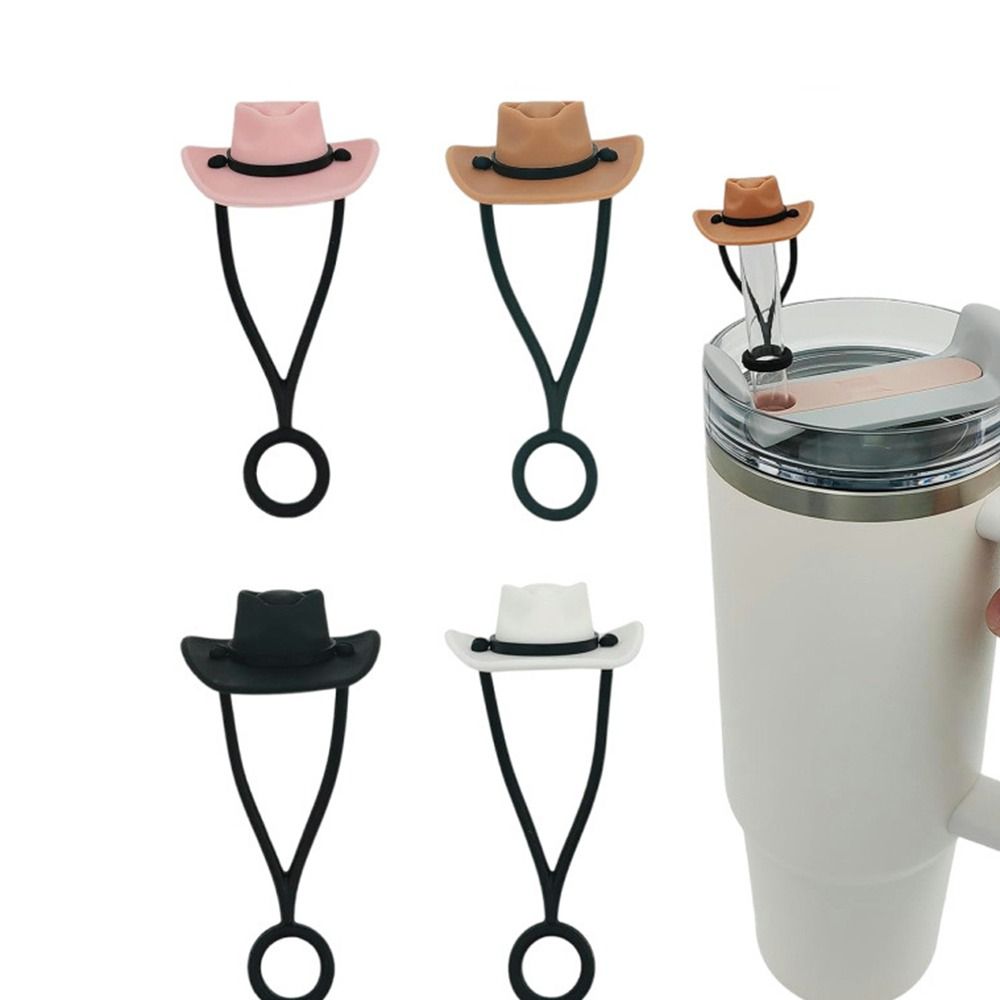 Cowboy Hat Straw - 1/4Pcs 밀폐 실리콘 카우보이 모자 밀짚