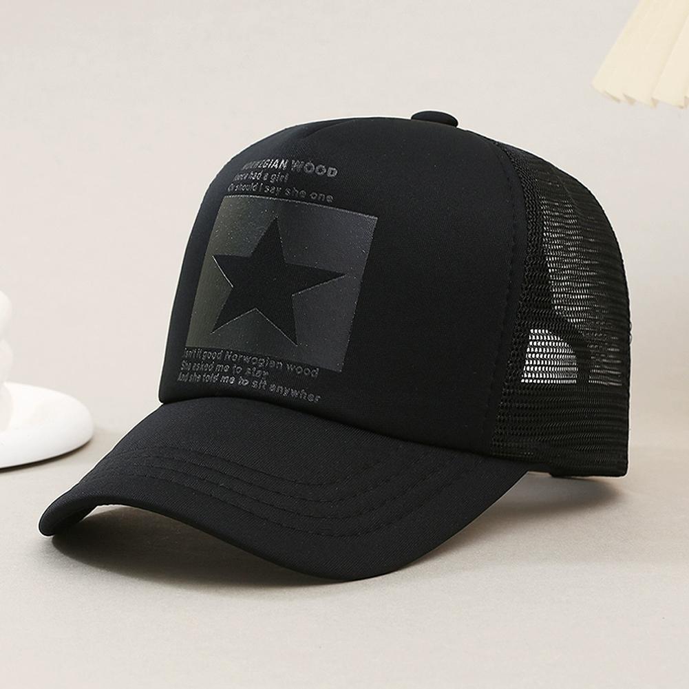 Trucker Cap Mesh - 여름 메쉬 야구 모자, 패션 스타