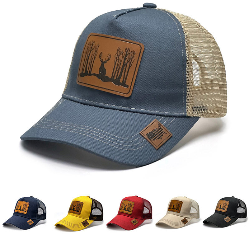 Baseball Cap Structured - 패션 가죽 럭셔리 야구 모자 여성