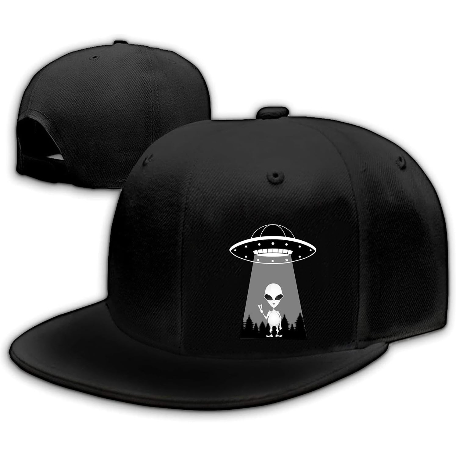 Snapback Hat Flat - Ufo Aliens 남성용 스냅백 모자 플랫