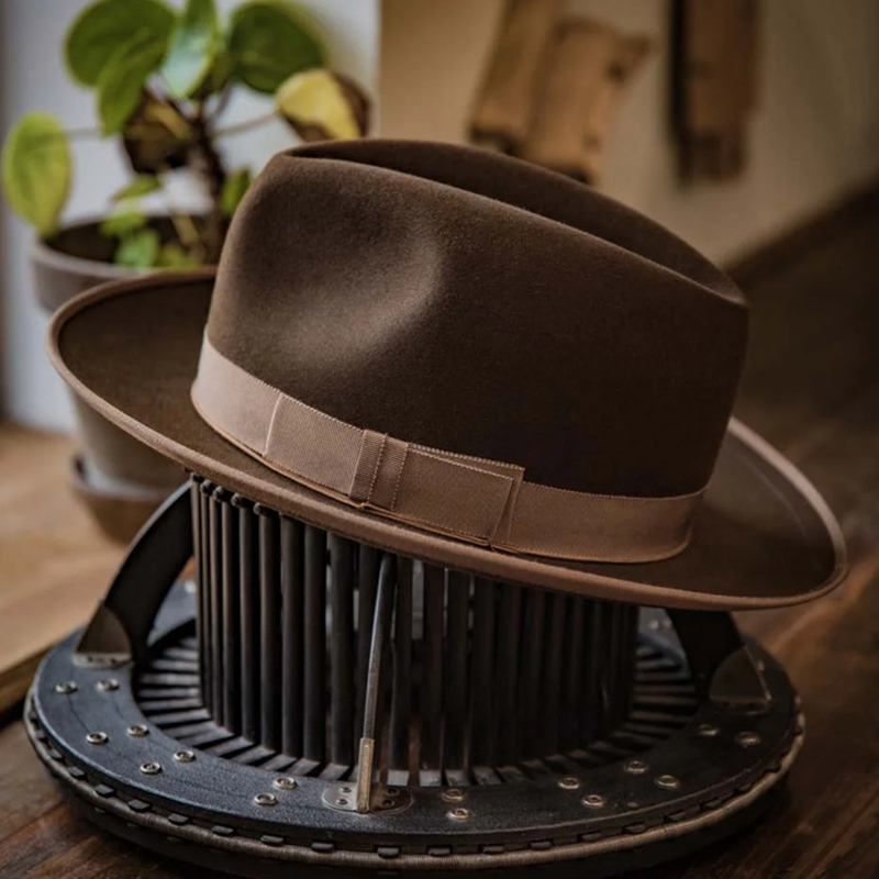 Fedora Hat Wool - 부드러운 페도라 모자 활 우아한 레이디