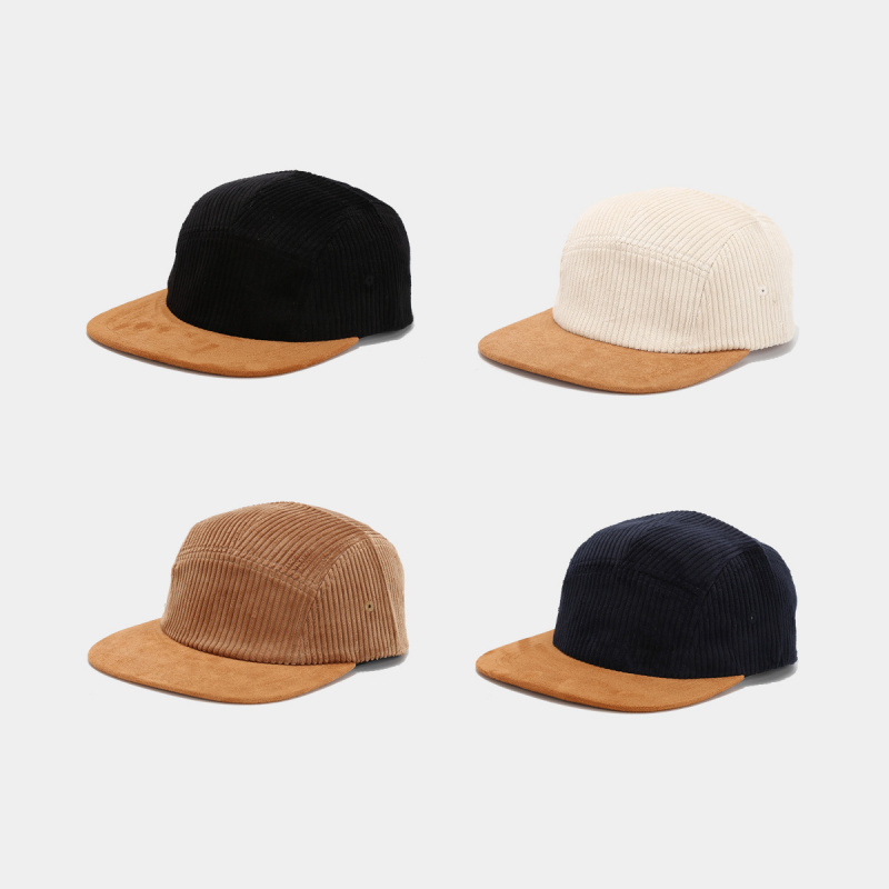 Corduroy Cap 5 Panel - 레트로 코듀로이 5 패널 캡 스웨이드