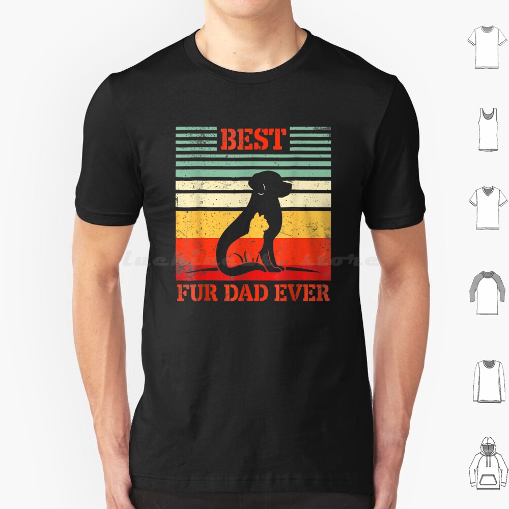 Dad Hat Cotton - 빈티지 도그스 투게더 해피 파더 대디