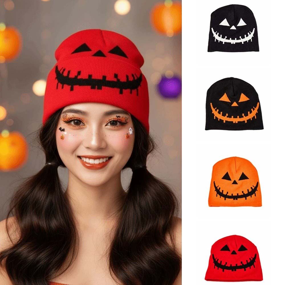 니트 원단 호박 모자 부드러운 질감 호박색 할로윈 니트 - Beanie Cuffed Knit 리뷰 및 가격