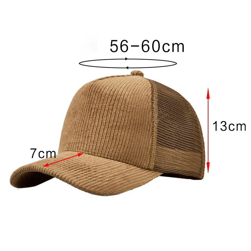 코듀로이 메쉬 스포츠 캡 맞춤 자수 프린트 로고 트러커 - Corduroy Cap 5 Panel 리뷰 및 가격