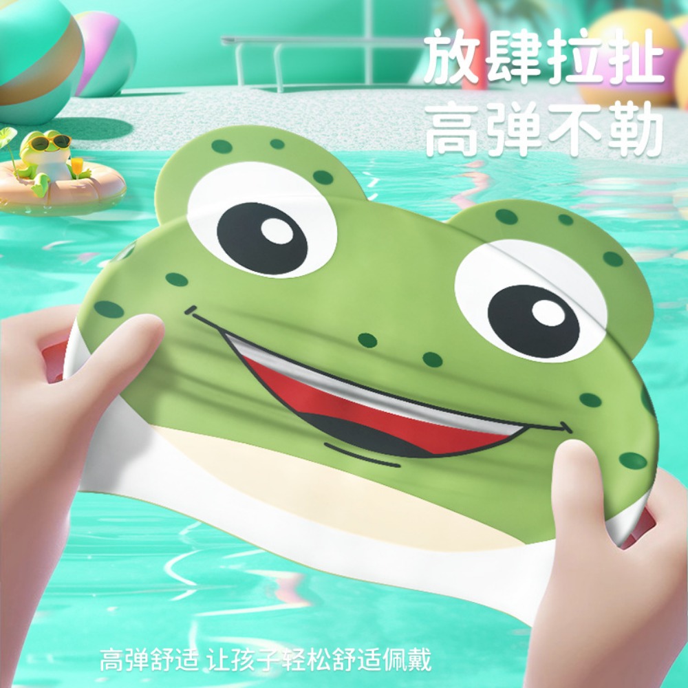 수영 모자 어린이 귀 보호 대형 실리콘 수영 모자 만화 - Swim Hat Silicone 리뷰 및 가격