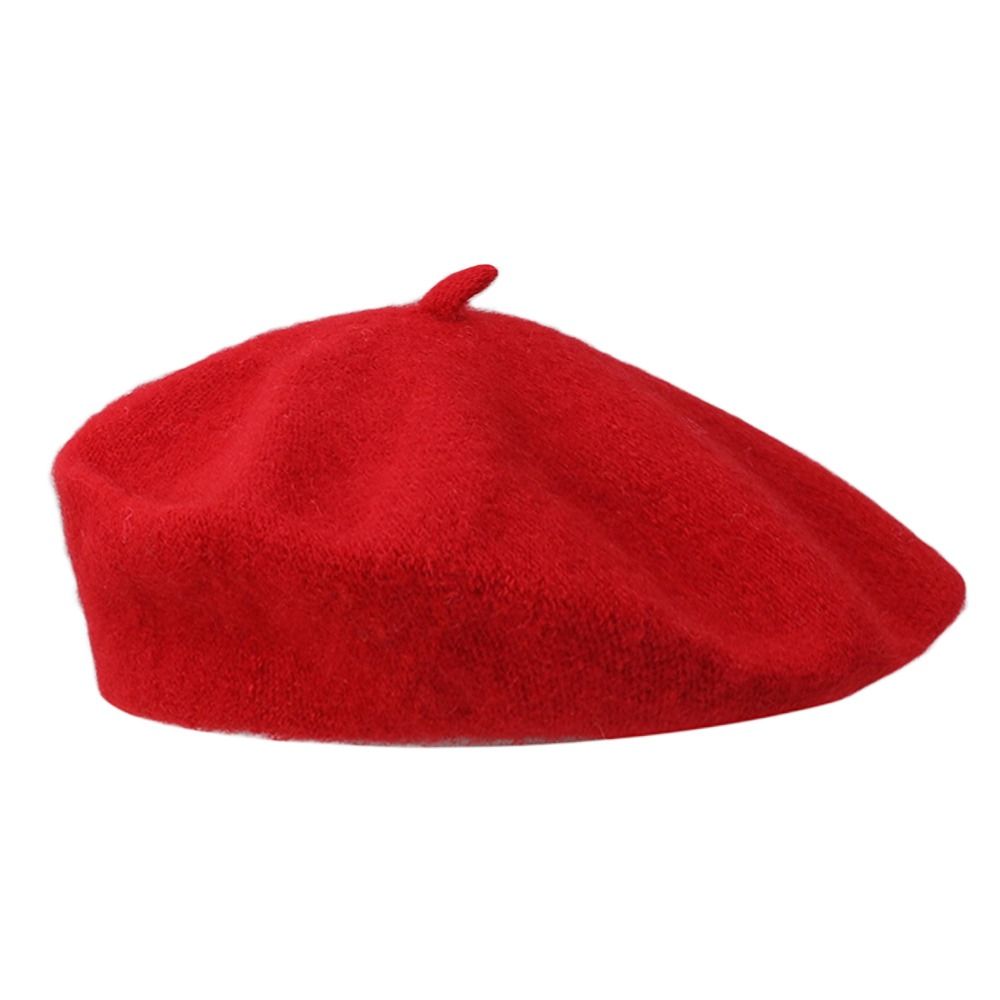 가을 여성 겨울 따뜻한 울 베레모 레트로 단색 플레인  - Beret French Wool 리뷰 및 가격