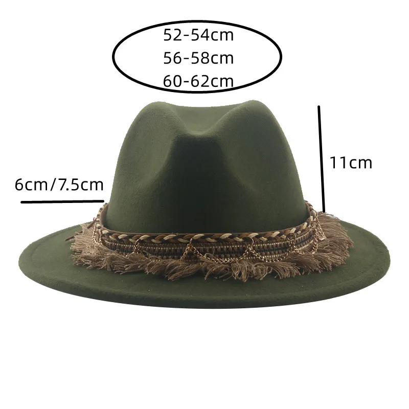 카우보이 모자 모자 페도라 모자 펠트 남자 모자 여성용 - Fedora Hat Wool 리뷰 및 가격