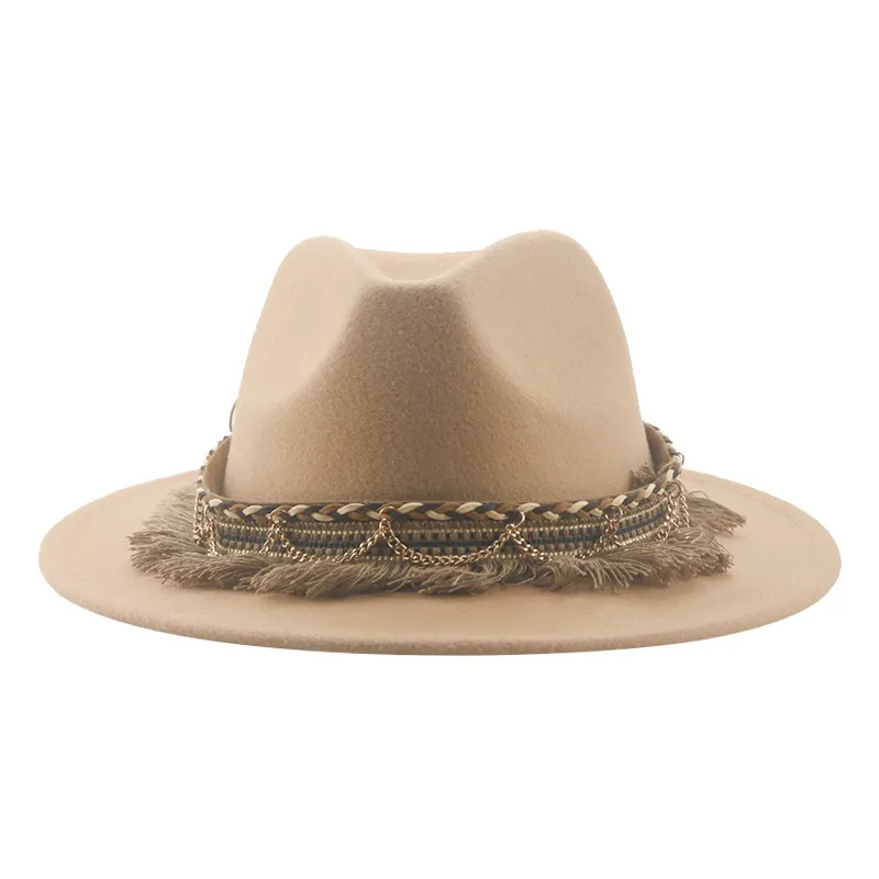 카우보이 모자 모자 페도라 모자 펠트 남자 모자 여성용 - Fedora Hat Wool 리뷰 및 가격