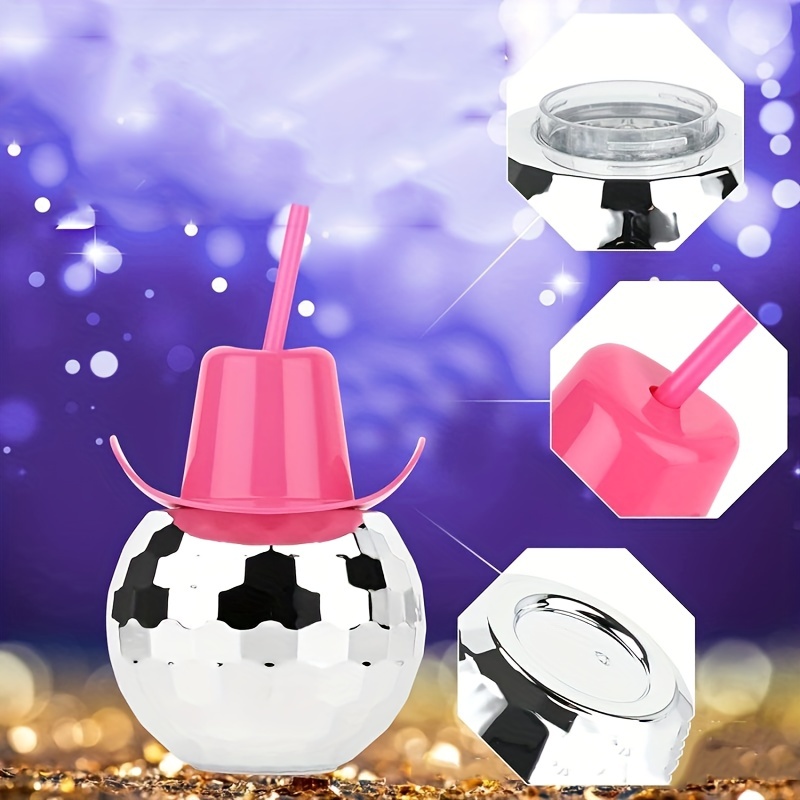 디스코볼 카우보이 모자 텀블러 (빨대 포함) 20oz  - Cowboy Hat Straw 리뷰 및 가격