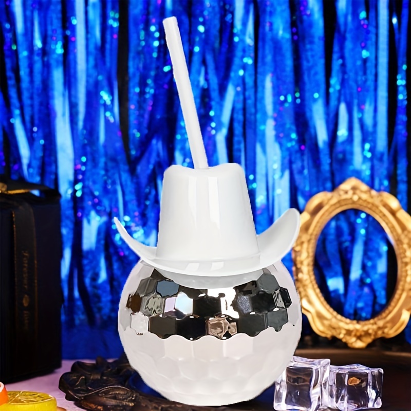 디스코볼 카우보이 모자 텀블러 (빨대 포함) 20oz  - Cowboy Hat Straw 리뷰 및 가격