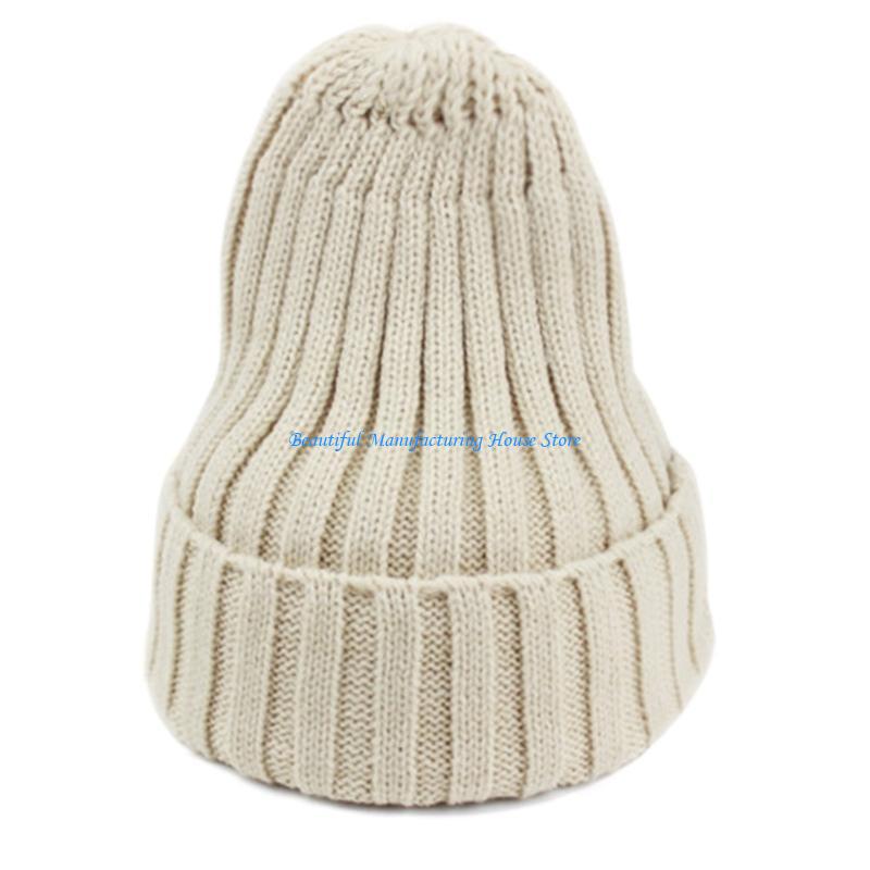E56A 유니섹스 겨울 리브 니트 포인티드 비니 모자  - Beanie Cuffed Knit 리뷰 및 가격