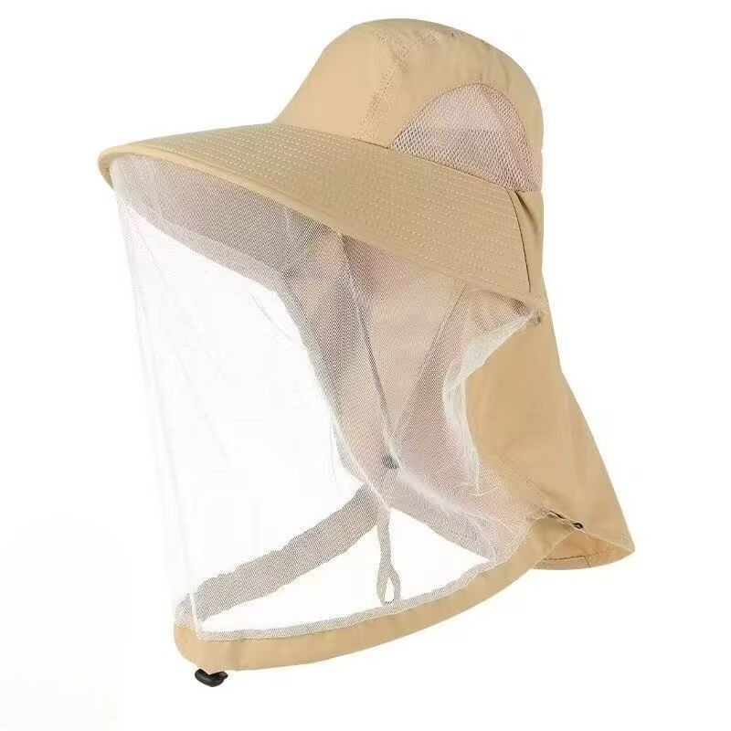 넥밴드와 조절 가능한 헤드밴드가 있는 메쉬 선햇, 야외 - Sun Hat Wide Brim 리뷰 및 가격