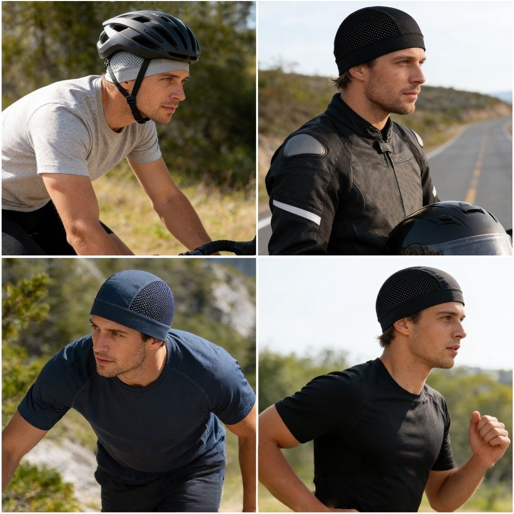 캐주얼 얇은 메쉬 스컬 비니 캡 속건성 자외선 차단 사 - Skull Cap Helmet Liner 리뷰 및 가격