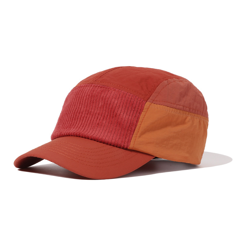 5 패널 스트릿 스타일 작업복 야구 모자 컬러 블록 코 - Corduroy Cap 5 Panel 리뷰 및 가격