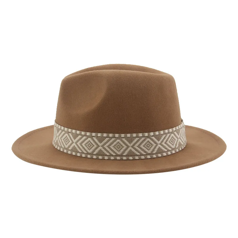 파나마 모자 여성용 서부 카우보이 모자 솔리드 빅 브림 - Fedora Hat Wool 리뷰 및 가격