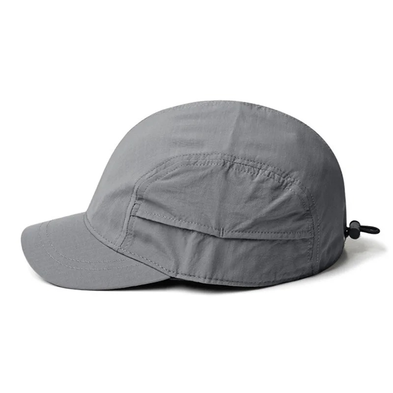 짧은 챙 단색 야구 모자 가볍고 빠르게 마르는 폴리에스 - Baseball Cap Structured 리뷰 및 가격