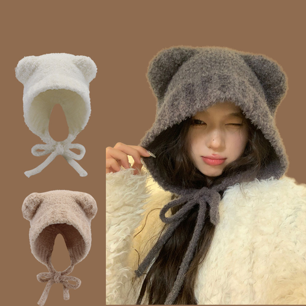 새로운 Lambhair 겨울 하라주쿠 y2k Beani - Winter Trapper Hat 리뷰 및 가격