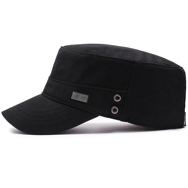 사계절 플랫 탑 모자 유니섹스 육군 모자 패션 야구 모 - Snapback Hat Flat 리뷰 및 가격