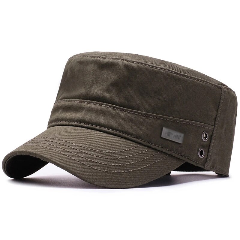 사계절 플랫 탑 모자 유니섹스 육군 모자 패션 야구 모 - Snapback Hat Flat 리뷰 및 가격