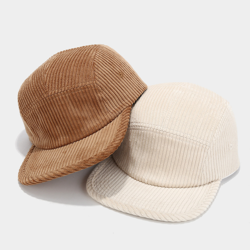 코듀로이 5패널 캠프캡 조절 가능 유니섹스 플랫챙 모자 - Corduroy Cap 5 Panel 리뷰 및 가격
