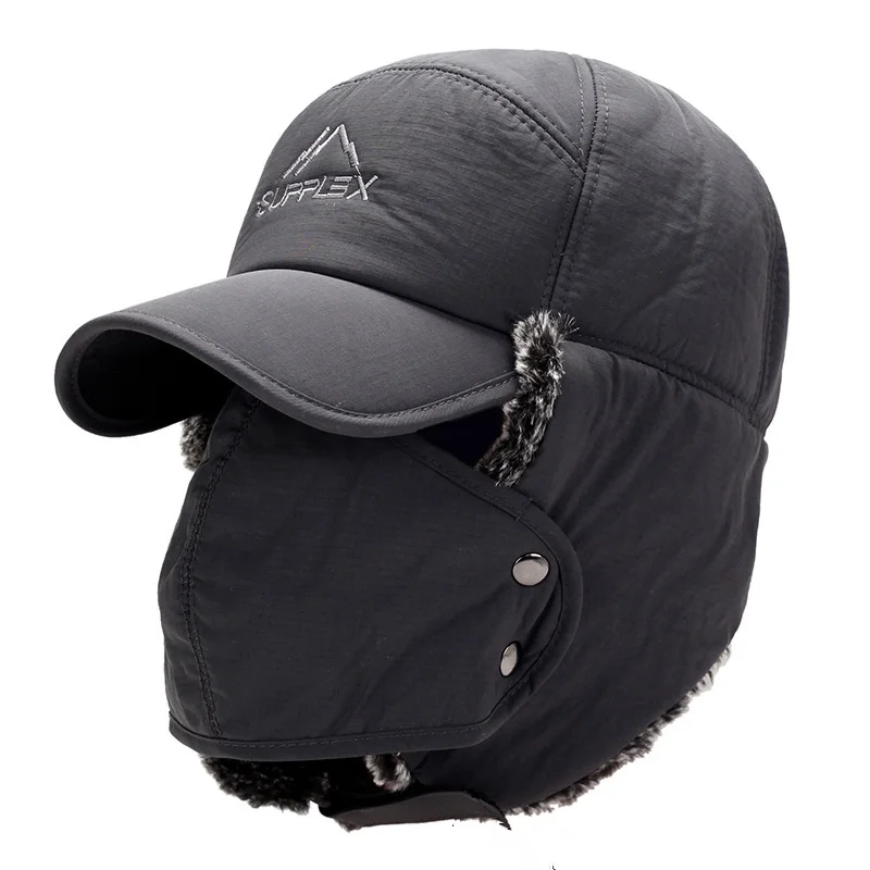 겨울용 따뜻한 방풍 모자 남녀 레이펑 캡 봄버 페이크  - Winter Trapper Hat 리뷰 및 가격
