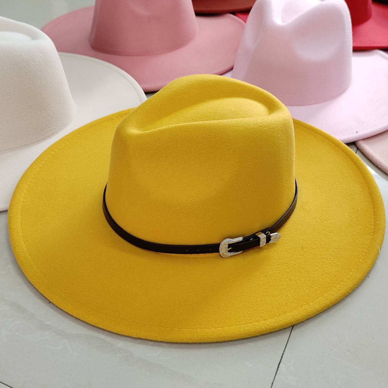 남성 여성을위한 클래식 펠트 페도라 모자 영국 빈티지  - Fedora Hat Wool 리뷰 및 가격