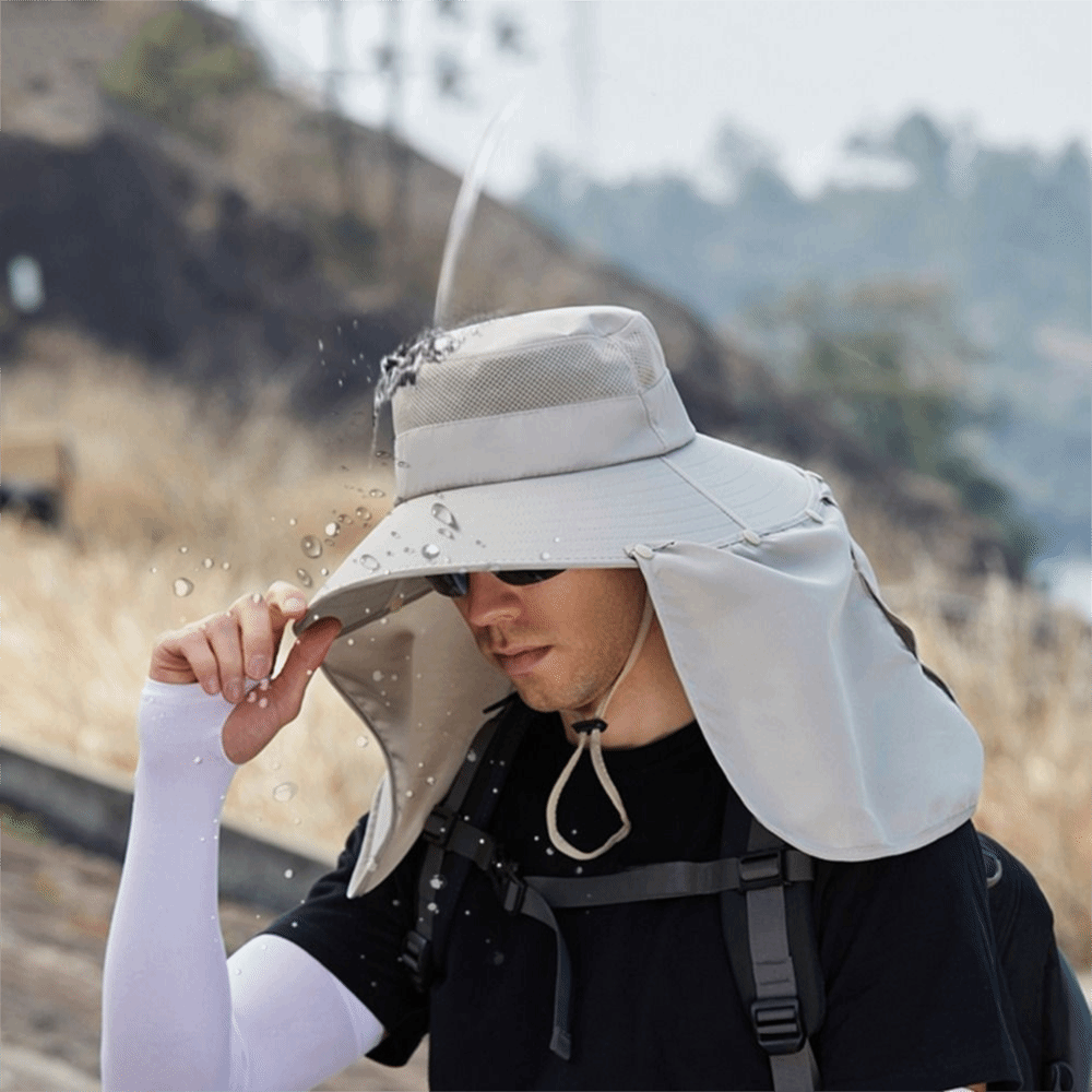 심플한 천 소재 남성용 햇빛 가리개 모자, 탈부착 가능 - Visor Sun Hat 리뷰 및 가격