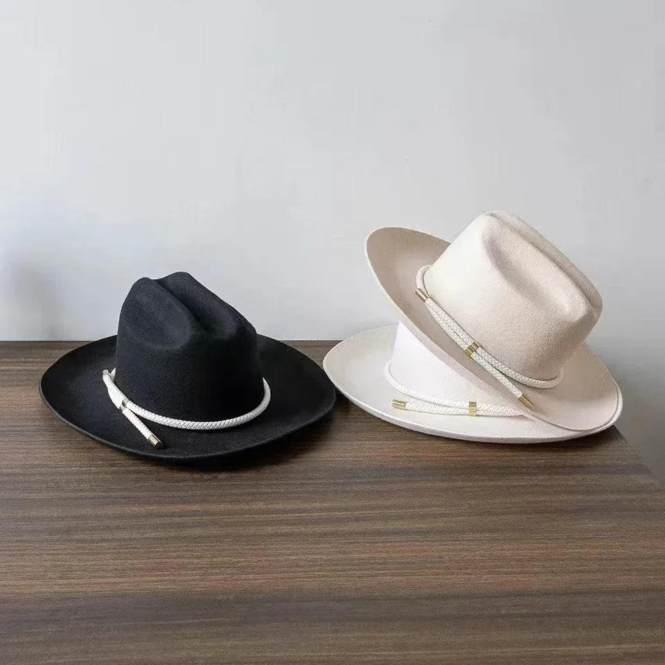 2025 뉴 레트로 인싸틱 겨울 울 펠트 클래식 스테트 - Fedora Hat Wool 리뷰 및 가격