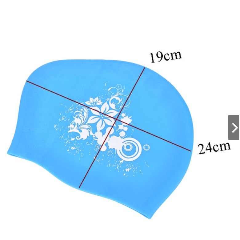 긴 머리를위한 실리콘 수영 모자 여성용 방수 수영 모자 - Swim Hat Silicone 리뷰 및 가격