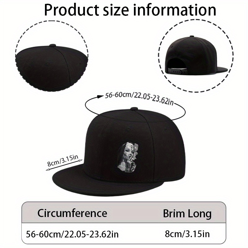 패션 플랫 브림 야구 모자 조절 가능한 빈티지 스타일  - Snapback Hat Flat 리뷰 및 가격