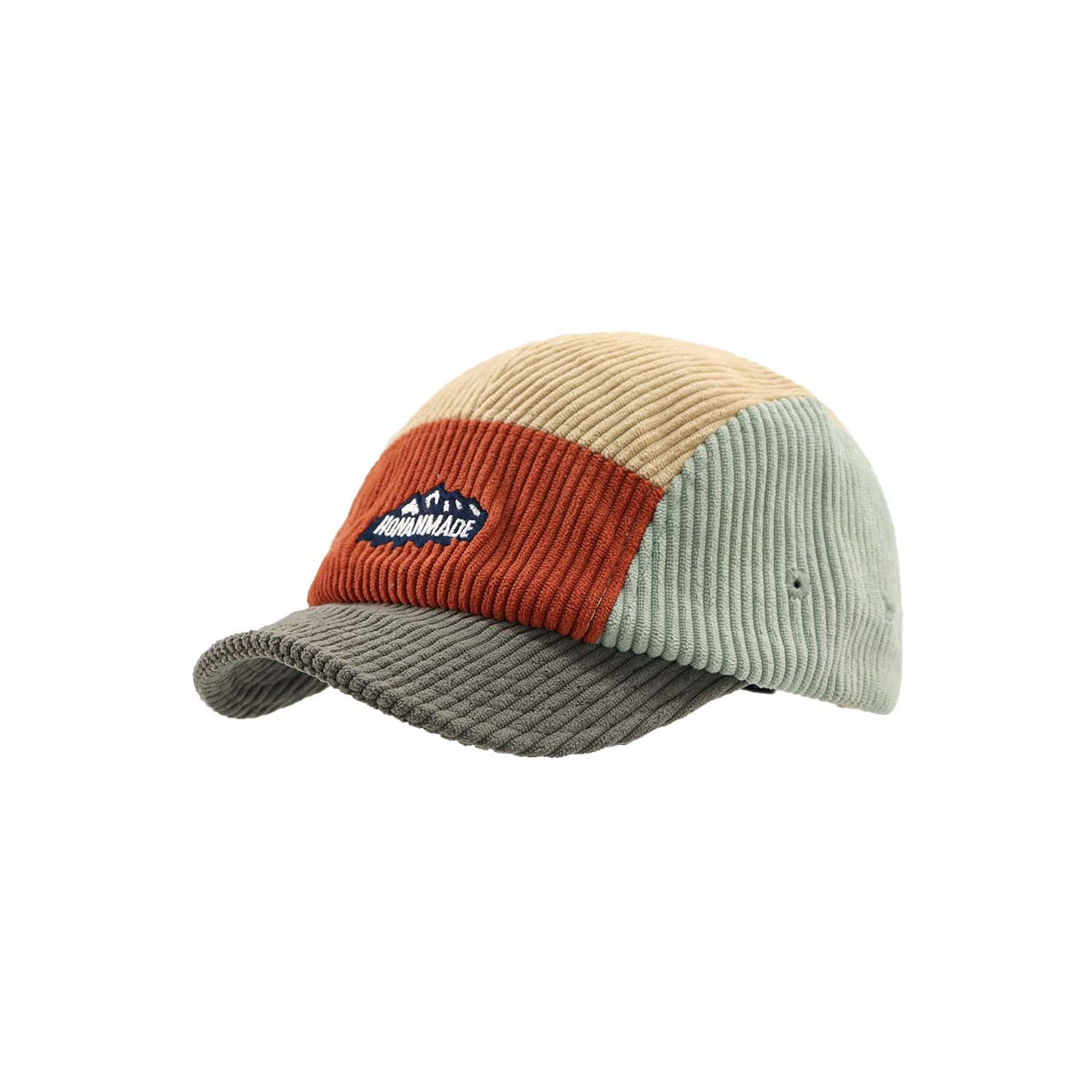 여성용 소프트 질감 코듀로이 컬러 블록 5 패널 짧은  - Corduroy Cap 5 Panel 리뷰 및 가격