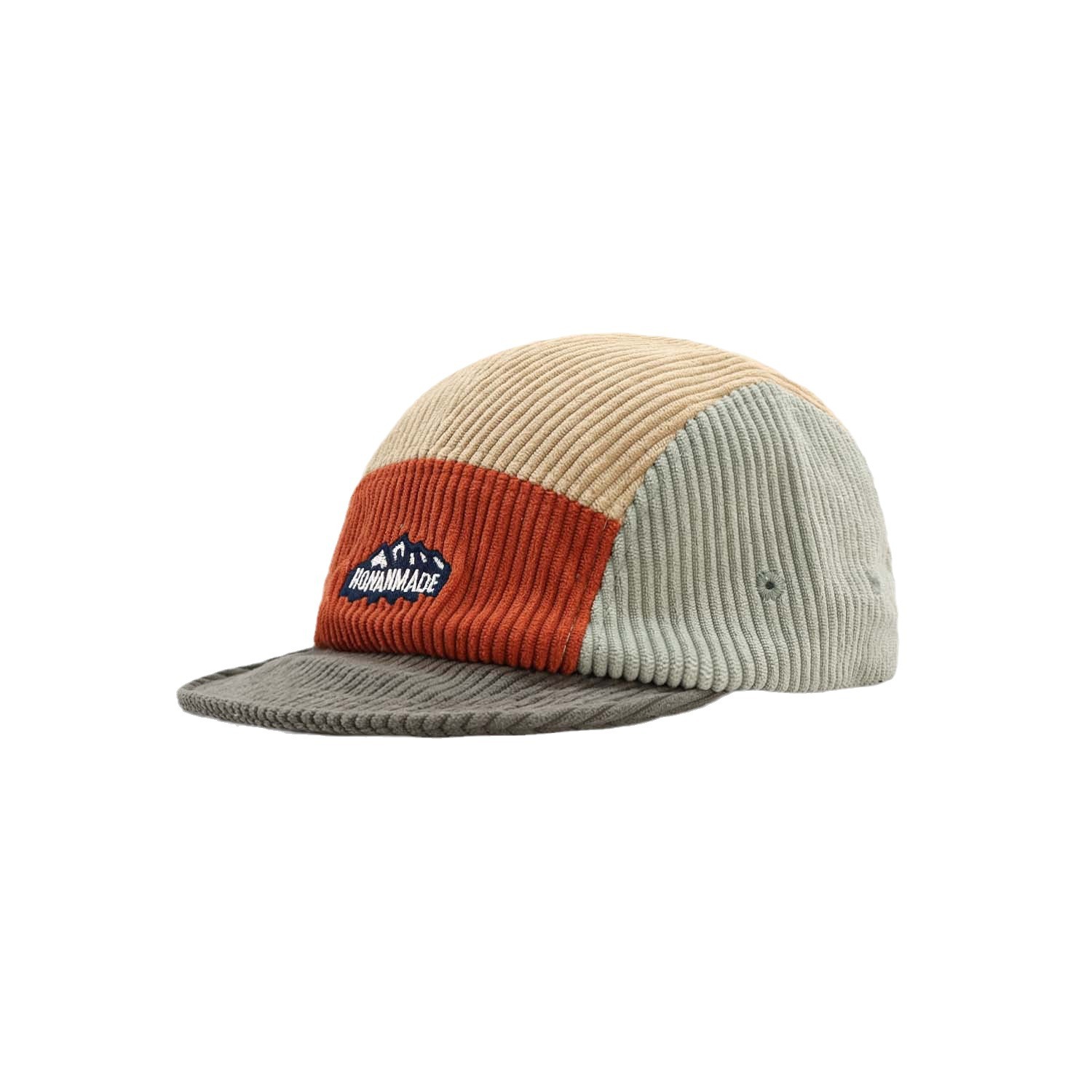 여성용 소프트 질감 코듀로이 컬러 블록 5 패널 짧은  - Corduroy Cap 5 Panel 리뷰 및 가격