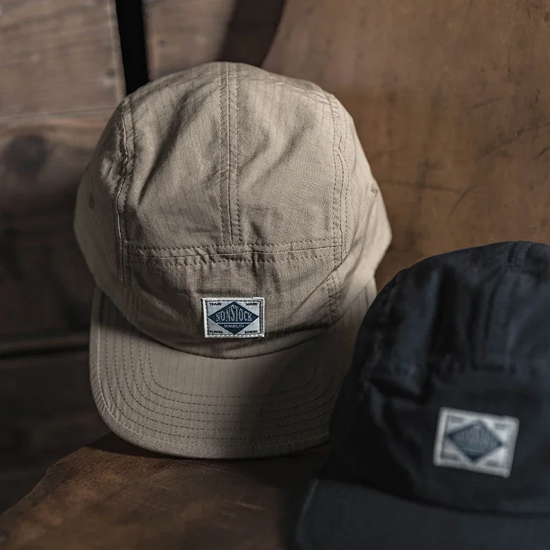 NON 주식 남성용 힙합 플랫 피크 야구 모자, 립스톱 - Corduroy Cap 5 Panel 리뷰 및 가격