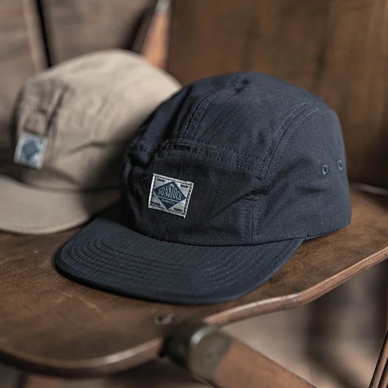 NON 주식 남성용 힙합 플랫 피크 야구 모자, 립스톱 - Corduroy Cap 5 Panel 리뷰 및 가격